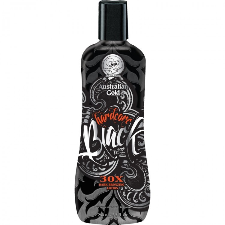 Australian Gold Dark Bronzing Lotion Hardcore Black 250 Ml