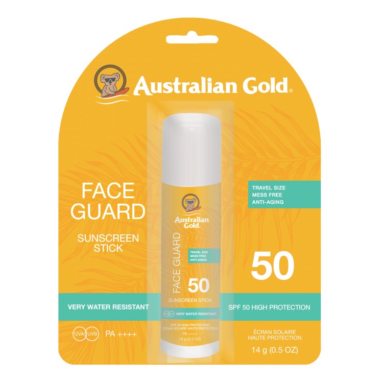 Australian Gold Protection Face Guard Stick Spf 50 14 Gr