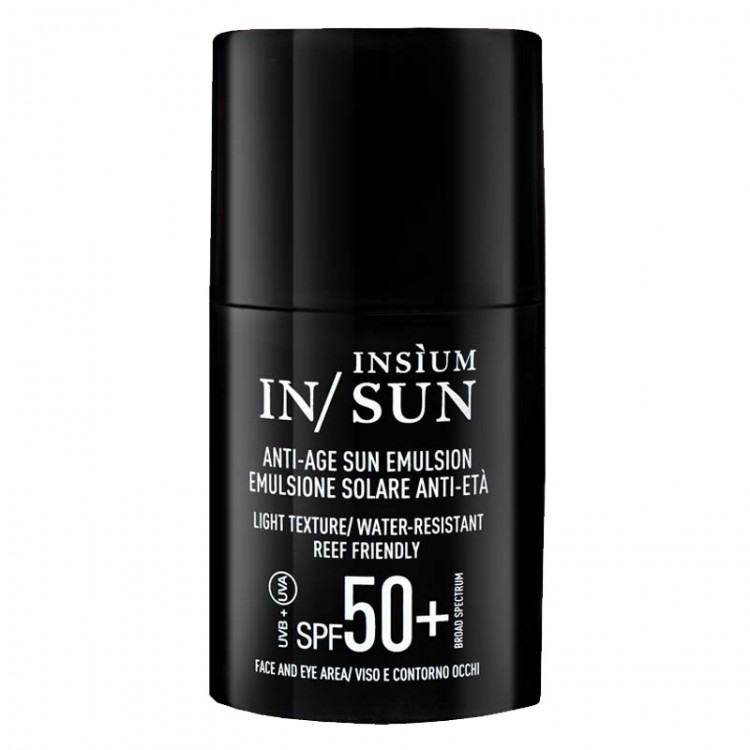 Insium Solari Emulsione Solare Anti-Età Protezione Alta Spf50 50 Ml