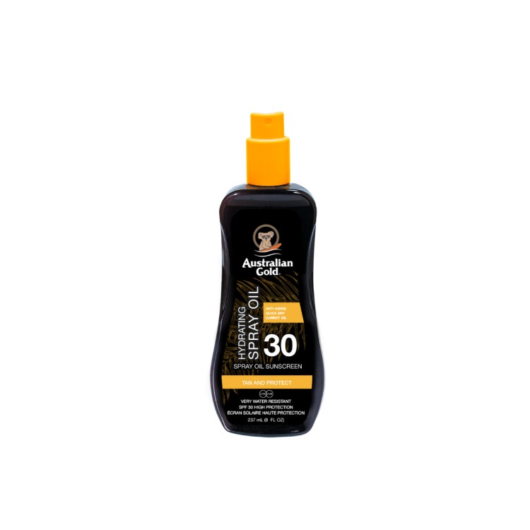 Australian Gold Oil Hydrating Sunscreen Spf 30 237 Ml Spray