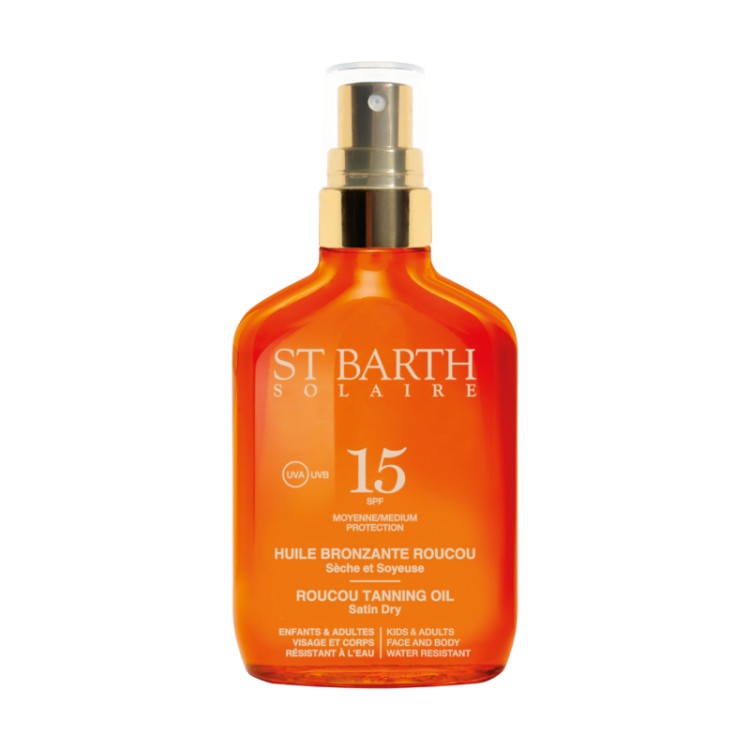 Ligne St Barth Solari Olio Abbronzante Roucou Spf 15 100 ml spray