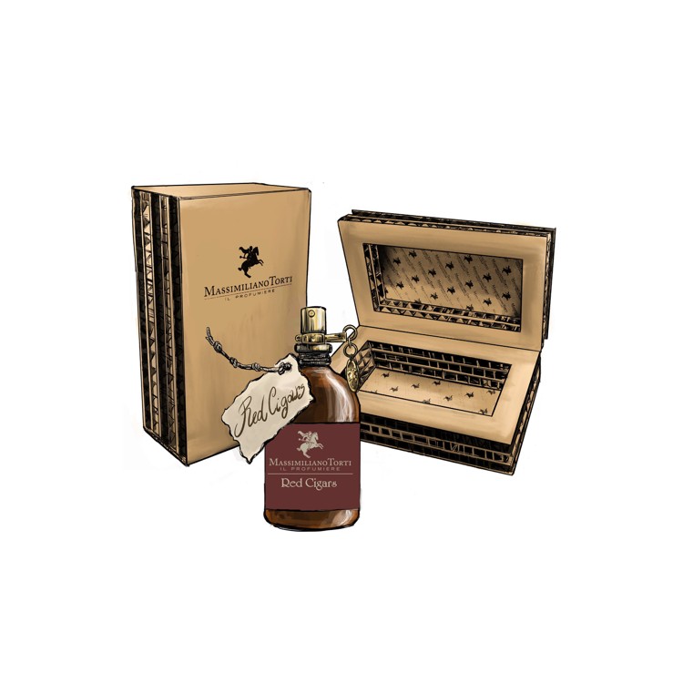 Massimiliano Torti Cartoccio Red Cigars Parfum 100 ml