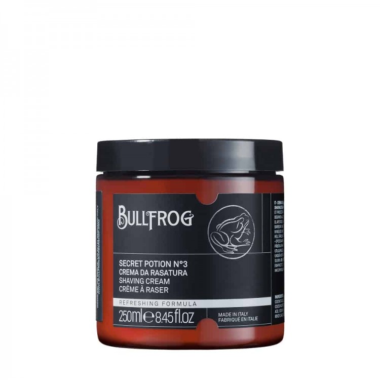 Bullfrog Crema da rasatura Secret Potion N.3 “Refreshing formula”