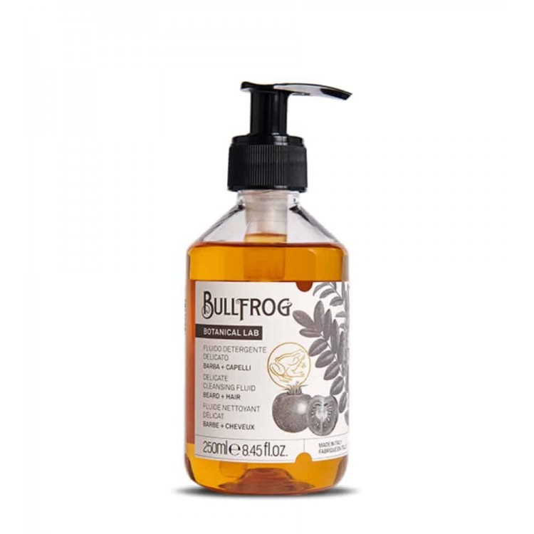 Bullfrog Botanical Lab Fluido detergente delicato Barba e Capelli